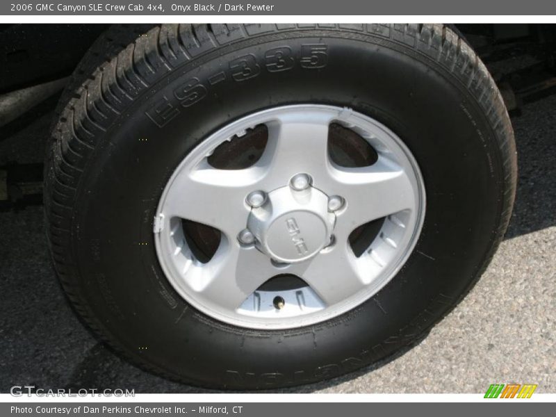 Onyx Black / Dark Pewter 2006 GMC Canyon SLE Crew Cab 4x4