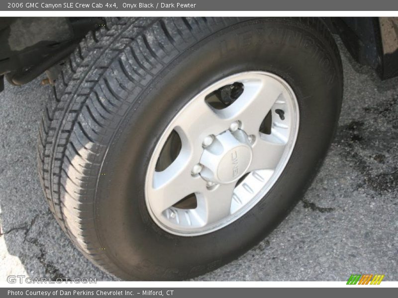 Onyx Black / Dark Pewter 2006 GMC Canyon SLE Crew Cab 4x4