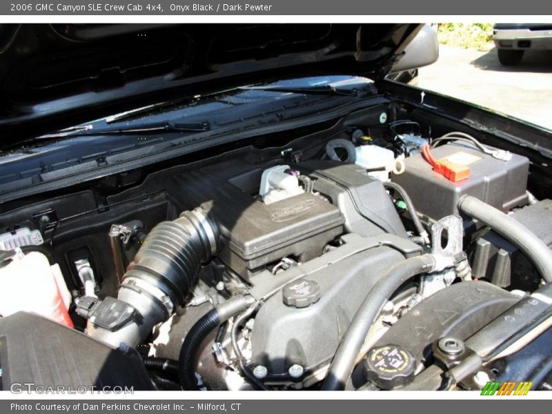 Onyx Black / Dark Pewter 2006 GMC Canyon SLE Crew Cab 4x4