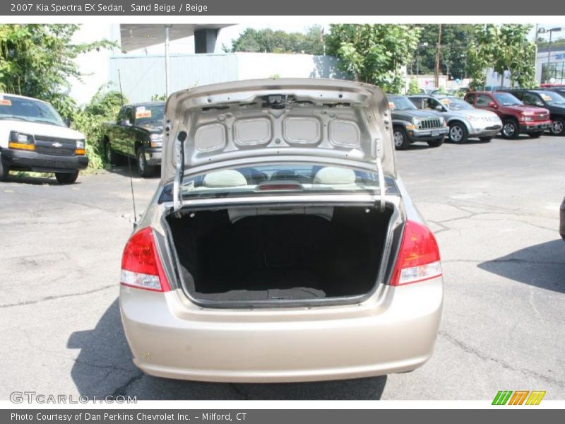 Sand Beige / Beige 2007 Kia Spectra EX Sedan