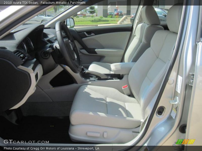Palladium Metallic / Parchment 2010 Acura TSX Sedan