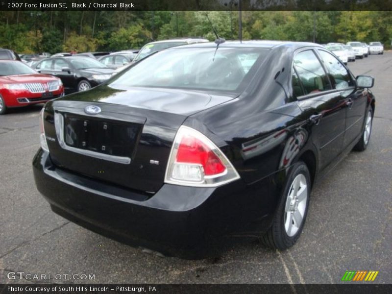 Black / Charcoal Black 2007 Ford Fusion SE