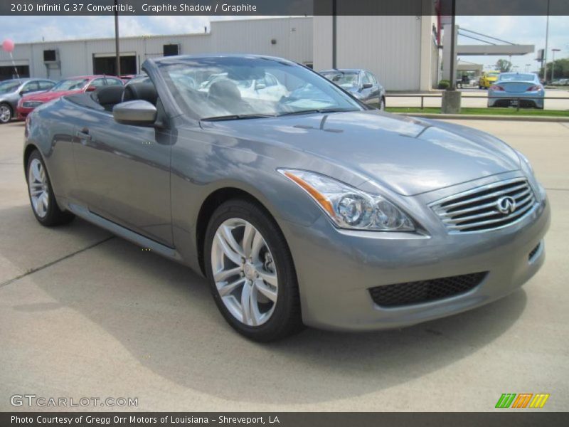  2010 G 37 Convertible Graphite Shadow