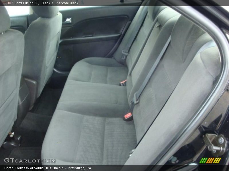 Black / Charcoal Black 2007 Ford Fusion SE