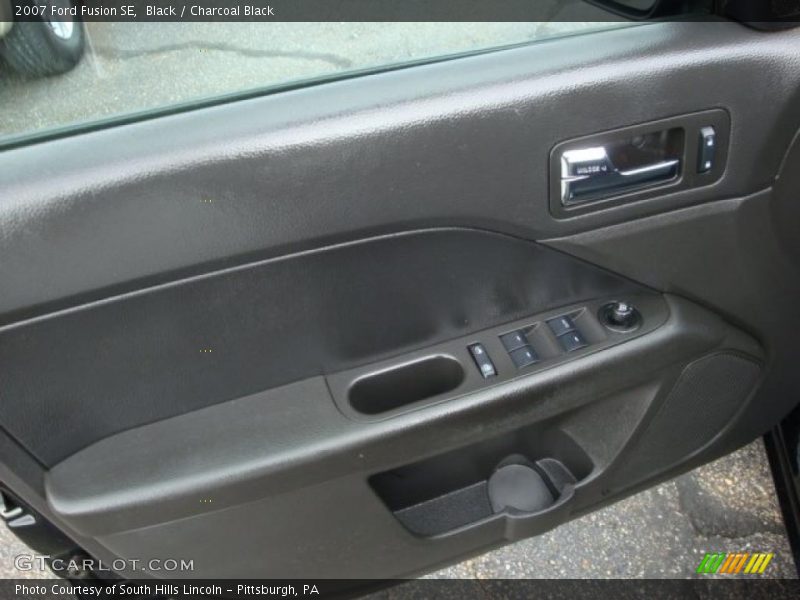 Black / Charcoal Black 2007 Ford Fusion SE