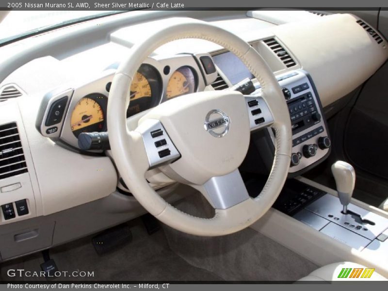 Sheer Silver Metallic / Cafe Latte 2005 Nissan Murano SL AWD
