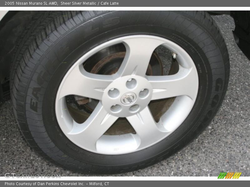 Sheer Silver Metallic / Cafe Latte 2005 Nissan Murano SL AWD