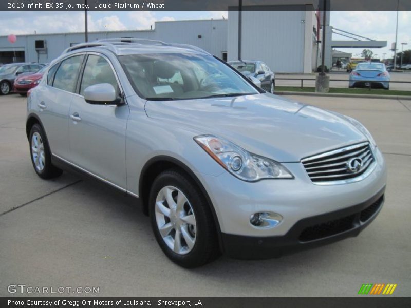 Liquid Platinum / Wheat 2010 Infiniti EX 35 Journey