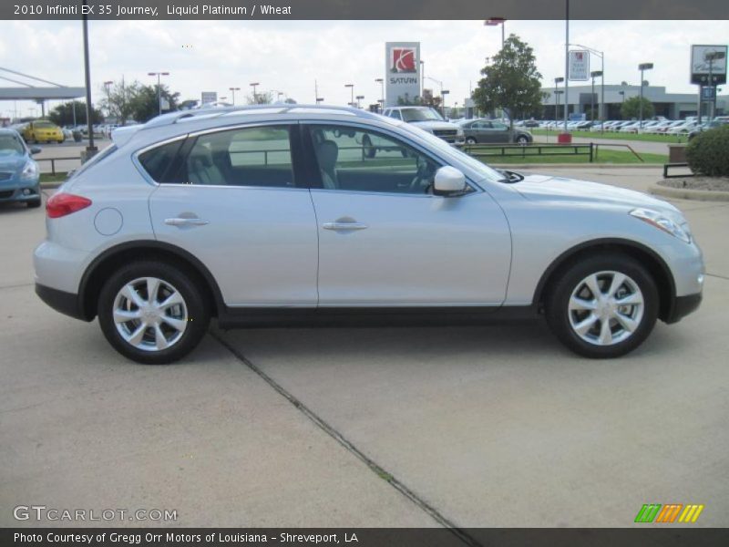 Liquid Platinum / Wheat 2010 Infiniti EX 35 Journey