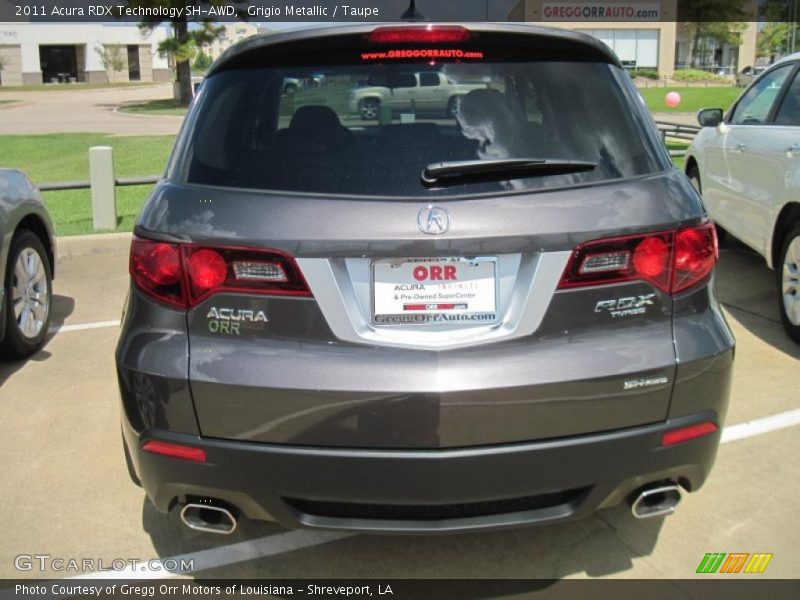 Grigio Metallic / Taupe 2011 Acura RDX Technology SH-AWD