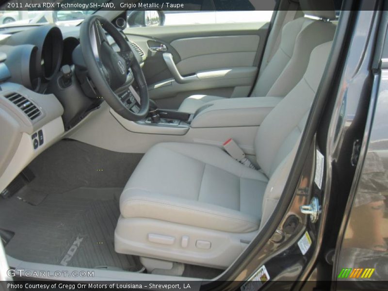 Grigio Metallic / Taupe 2011 Acura RDX Technology SH-AWD