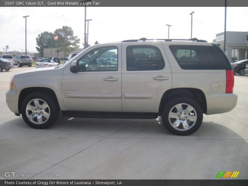 Gold Mist Metallic / Light Tan 2007 GMC Yukon SLT
