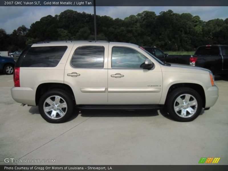 Gold Mist Metallic / Light Tan 2007 GMC Yukon SLT