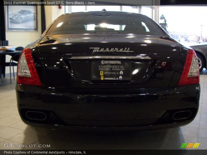 Nero (Black) / Nero 2009 Maserati Quattroporte Sport GT S