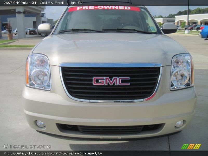 Gold Mist Metallic / Light Tan 2007 GMC Yukon SLT