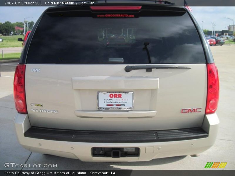 Gold Mist Metallic / Light Tan 2007 GMC Yukon SLT