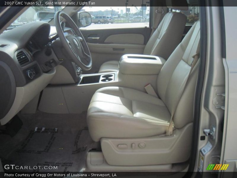 Gold Mist Metallic / Light Tan 2007 GMC Yukon SLT