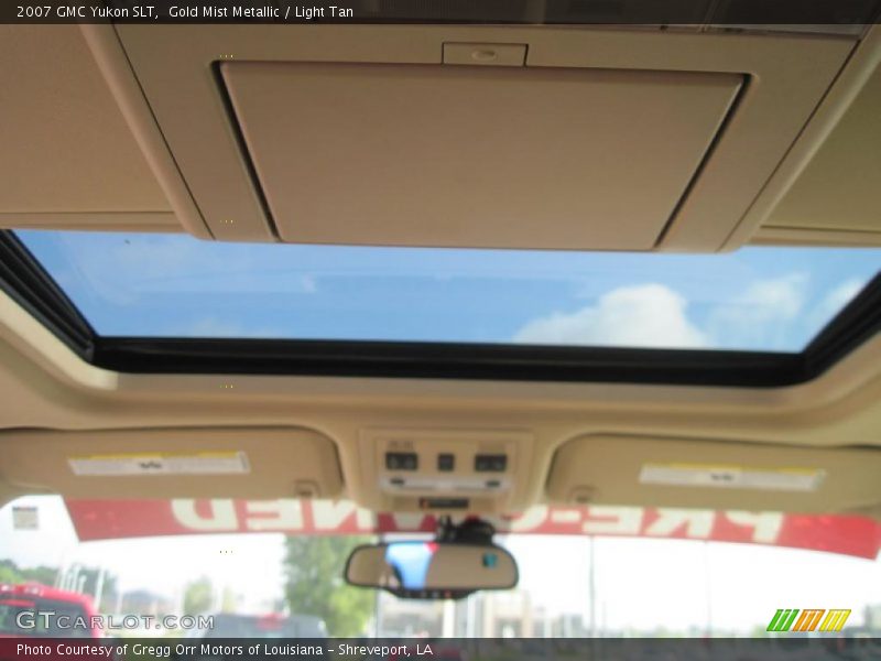 Gold Mist Metallic / Light Tan 2007 GMC Yukon SLT