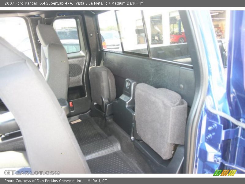 Vista Blue Metallic / Medium Dark Flint 2007 Ford Ranger FX4 SuperCab 4x4