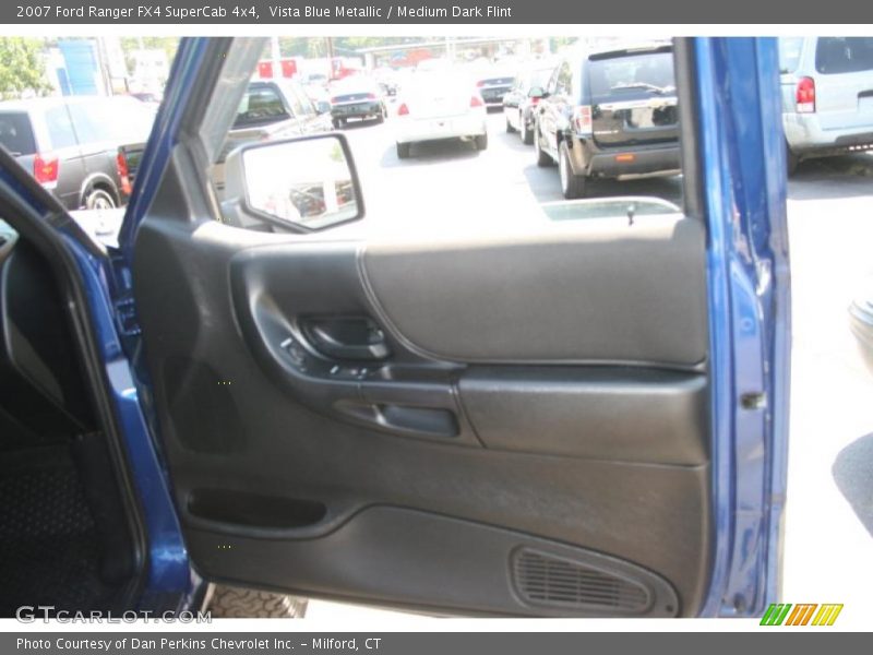 Vista Blue Metallic / Medium Dark Flint 2007 Ford Ranger FX4 SuperCab 4x4