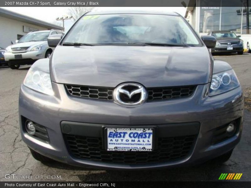 Galaxy Gray Mica / Black 2007 Mazda CX-7 Sport