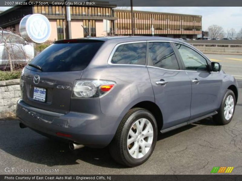 Galaxy Gray Mica / Black 2007 Mazda CX-7 Sport