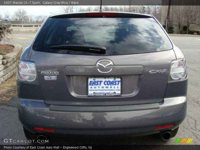 Galaxy Gray Mica / Black 2007 Mazda CX-7 Sport