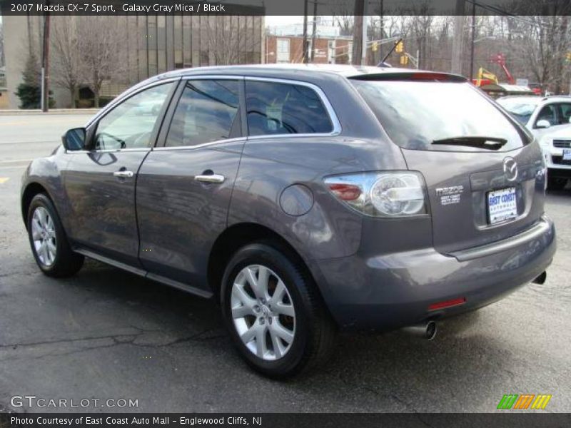 Galaxy Gray Mica / Black 2007 Mazda CX-7 Sport