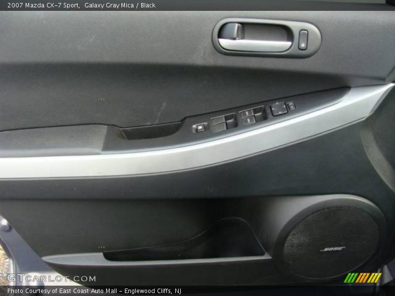 Galaxy Gray Mica / Black 2007 Mazda CX-7 Sport