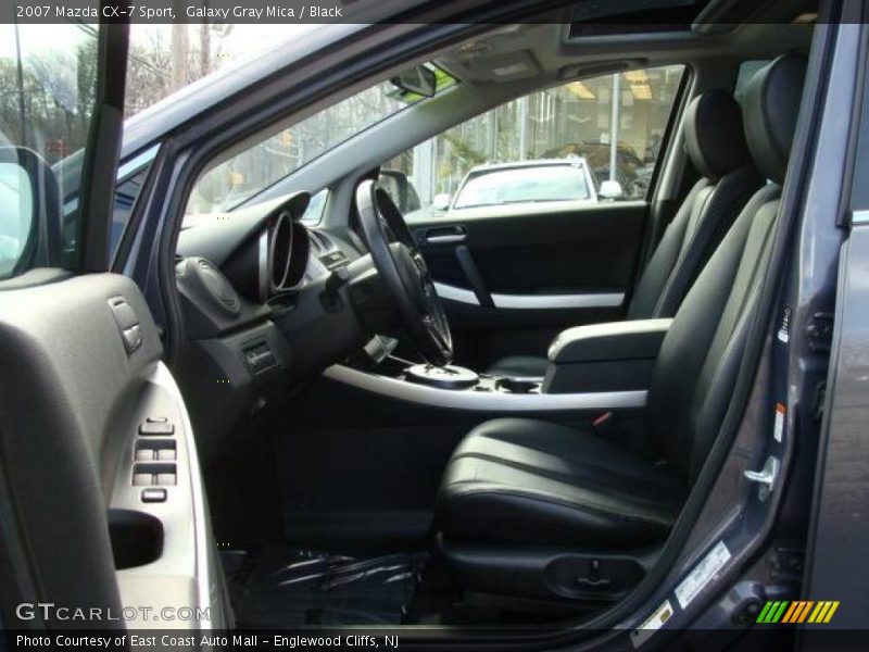 Galaxy Gray Mica / Black 2007 Mazda CX-7 Sport