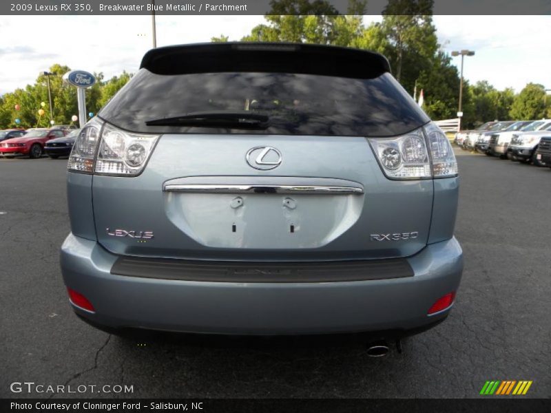 Breakwater Blue Metallic / Parchment 2009 Lexus RX 350