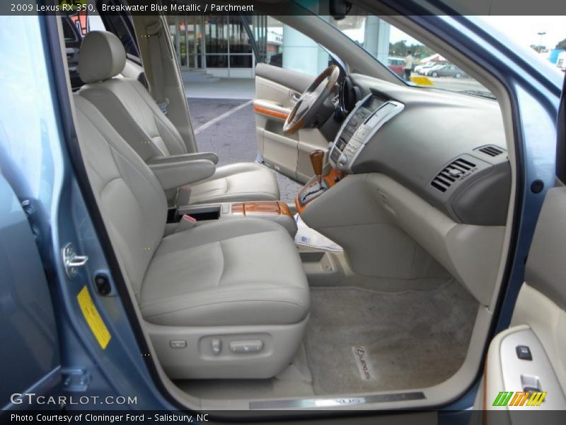 Breakwater Blue Metallic / Parchment 2009 Lexus RX 350
