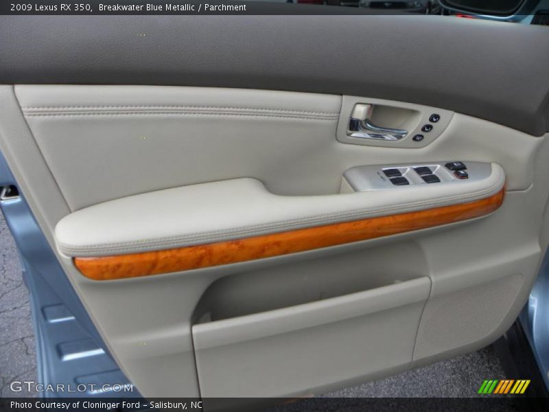 Breakwater Blue Metallic / Parchment 2009 Lexus RX 350