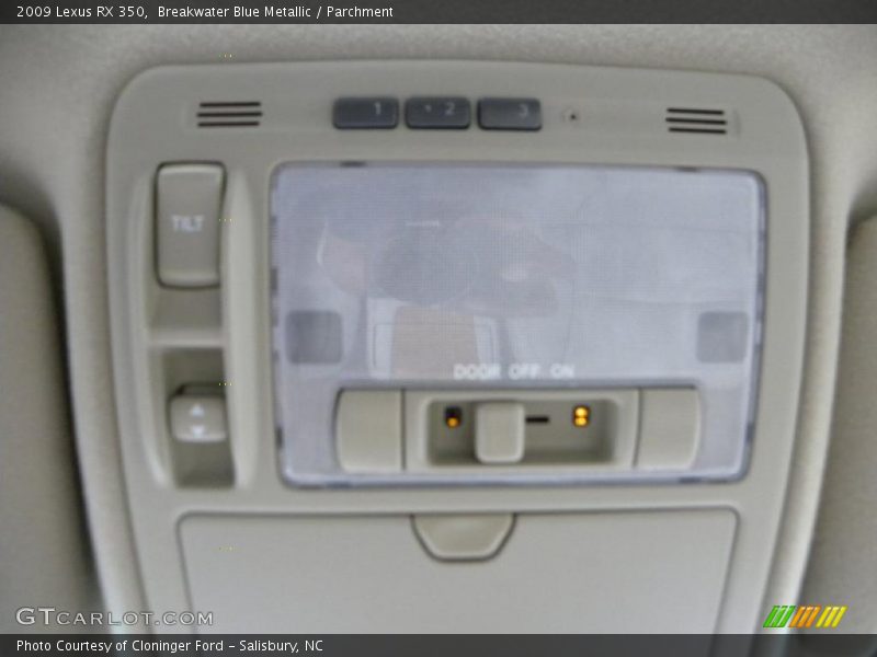 Breakwater Blue Metallic / Parchment 2009 Lexus RX 350