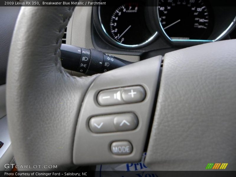 Breakwater Blue Metallic / Parchment 2009 Lexus RX 350