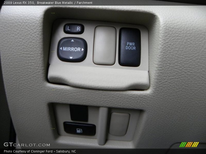 Breakwater Blue Metallic / Parchment 2009 Lexus RX 350