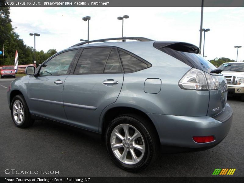 Breakwater Blue Metallic / Parchment 2009 Lexus RX 350