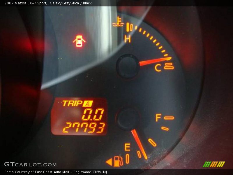 Galaxy Gray Mica / Black 2007 Mazda CX-7 Sport