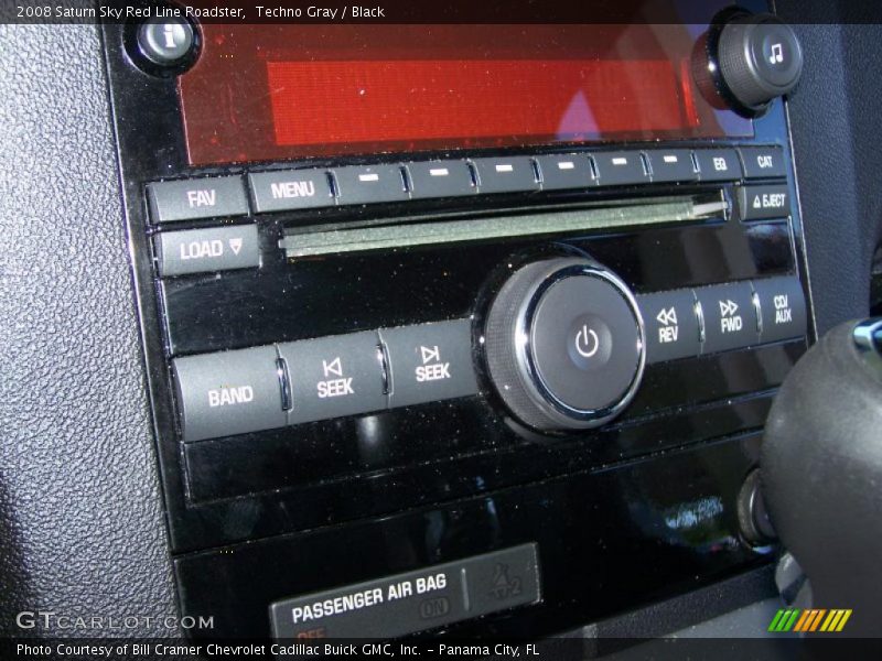 Techno Gray / Black 2008 Saturn Sky Red Line Roadster