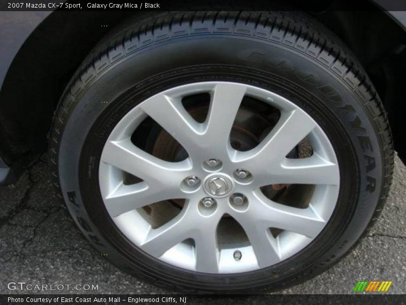 Galaxy Gray Mica / Black 2007 Mazda CX-7 Sport