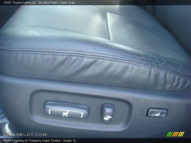Sky Blue Pearl / Dark Gray 2005 Toyota Camry LE