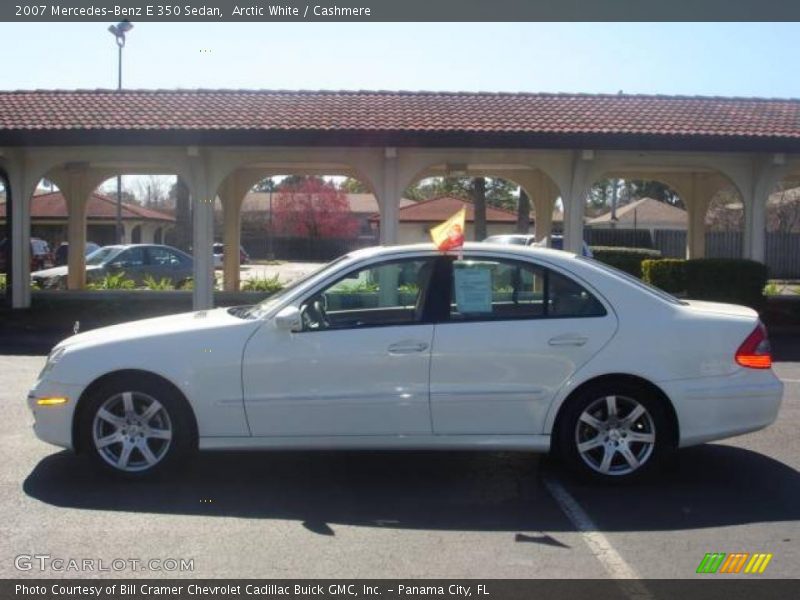 Arctic White / Cashmere 2007 Mercedes-Benz E 350 Sedan