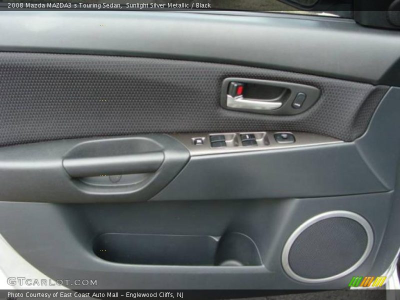 Sunlight Silver Metallic / Black 2008 Mazda MAZDA3 s Touring Sedan