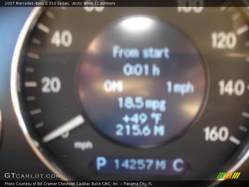 Arctic White / Cashmere 2007 Mercedes-Benz E 350 Sedan