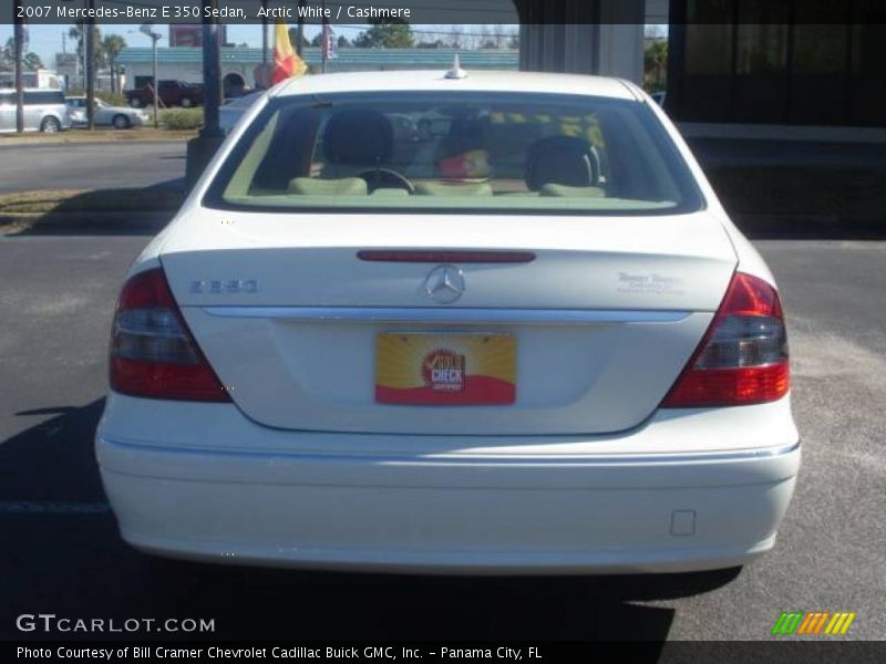 Arctic White / Cashmere 2007 Mercedes-Benz E 350 Sedan