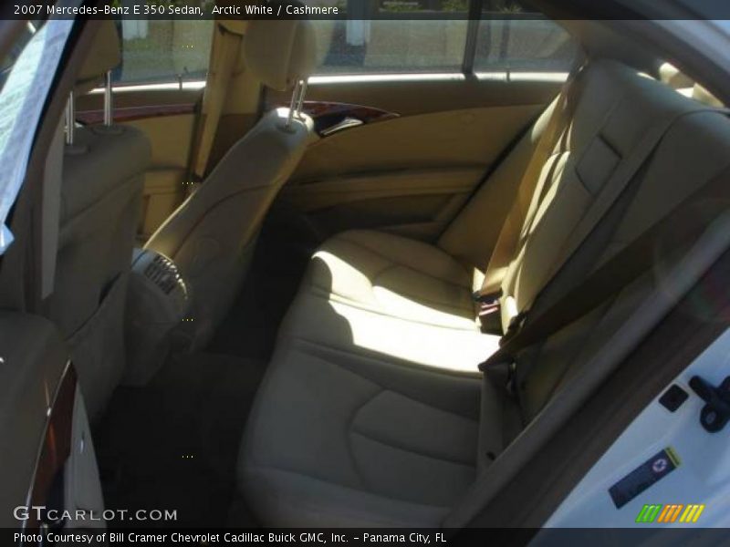 Arctic White / Cashmere 2007 Mercedes-Benz E 350 Sedan