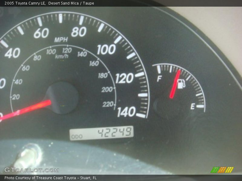 Desert Sand Mica / Taupe 2005 Toyota Camry LE