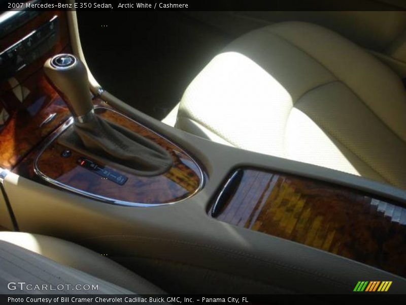 Arctic White / Cashmere 2007 Mercedes-Benz E 350 Sedan