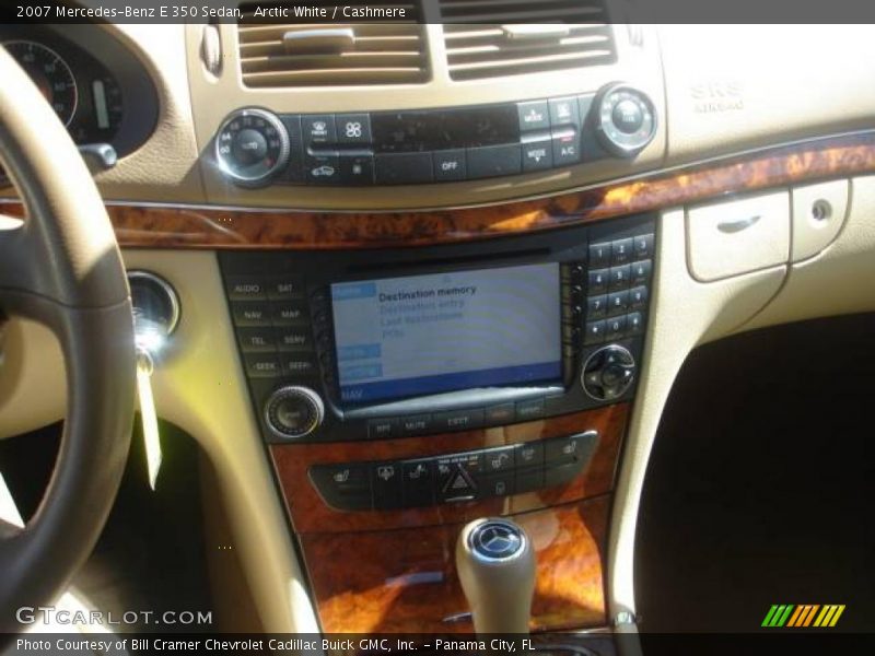 Arctic White / Cashmere 2007 Mercedes-Benz E 350 Sedan