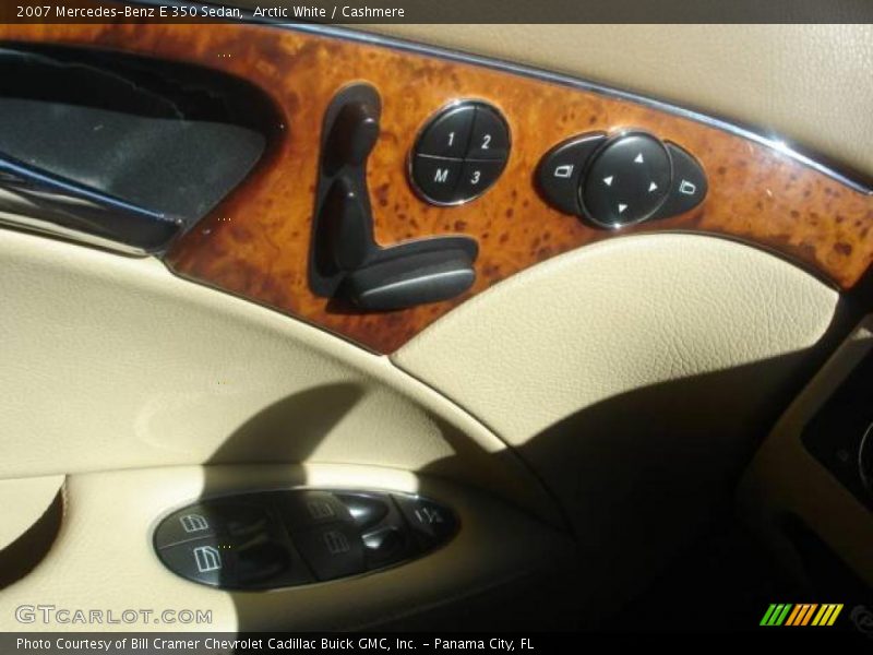 Arctic White / Cashmere 2007 Mercedes-Benz E 350 Sedan